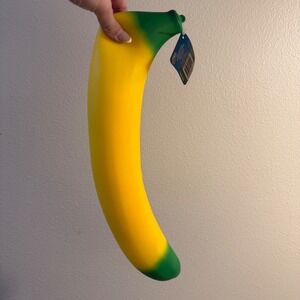 Banana‎ Squeezy Giant XL Stretchy Fidget Toy Sensory Squishy Sunny Days NEW